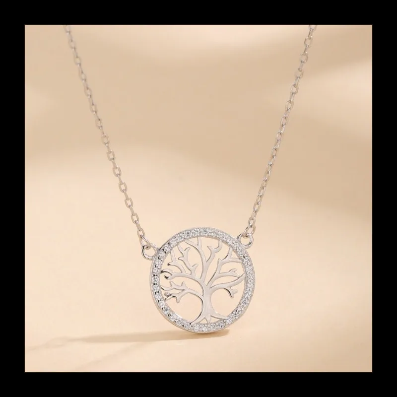 AliExpress new personalized S925 silver tree-shaped pendant necklace simple necklace female niche design sense
AliExpress new personalized S925 silver tree-shaped pendant necklace simple necklace female niche design sense