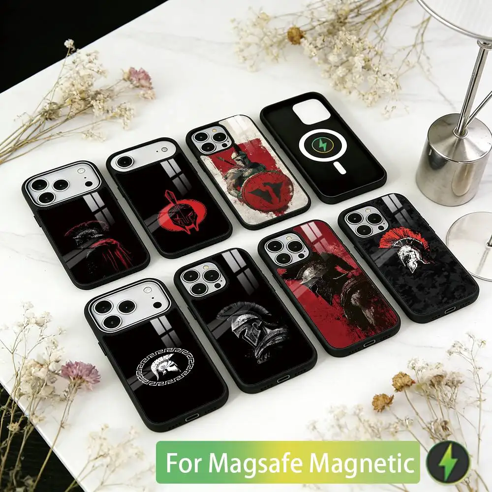 Spartan Cool Phone Case For iPhone17,16,15,14,13,12,11 Plus,Pro Magnetic For Magsafe Wireless Charging
Spartan Cool Phone Case For iPhone17,16,15,14,13,12,11 Plus,Pro Magnetic For Magsafe Wireless Charging