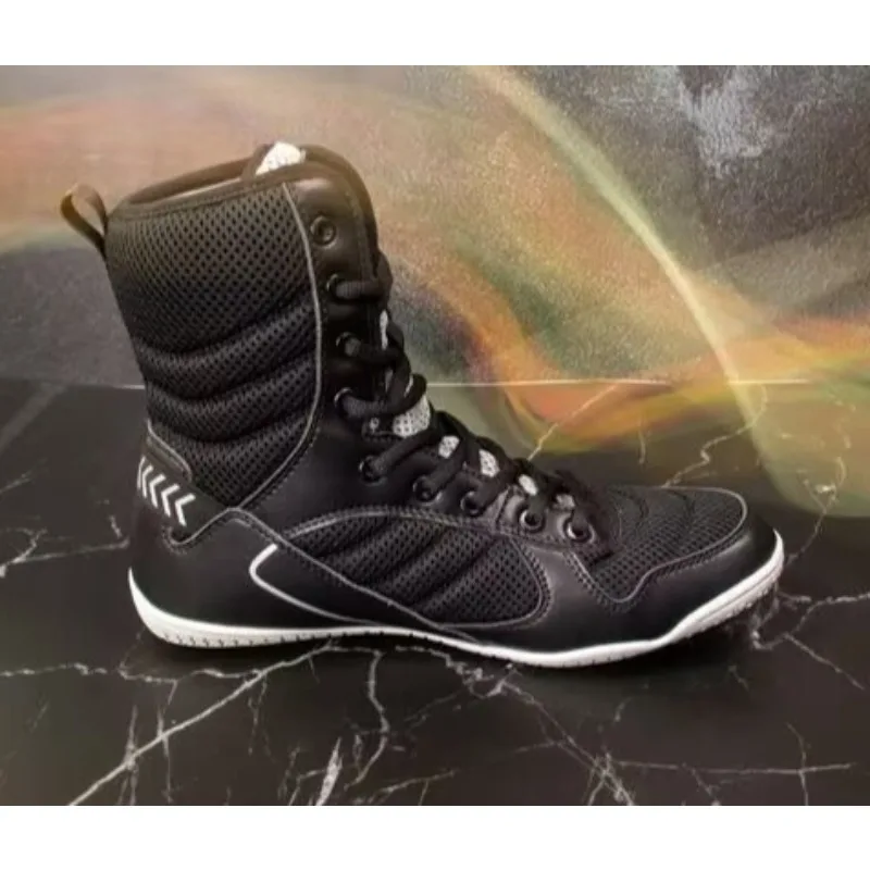 Professional Wrestling Shoe Comfortable Gym Training Shoe Anti-Slippery Indoor Sports Shoes Hard-Wearing Boxing Shoes Unisex
Professional Wrestling Shoe Comfortable Gym Training Shoe Anti-Slippery Indoor Sports Shoes Hard-Wearing Boxing Shoes Unisex