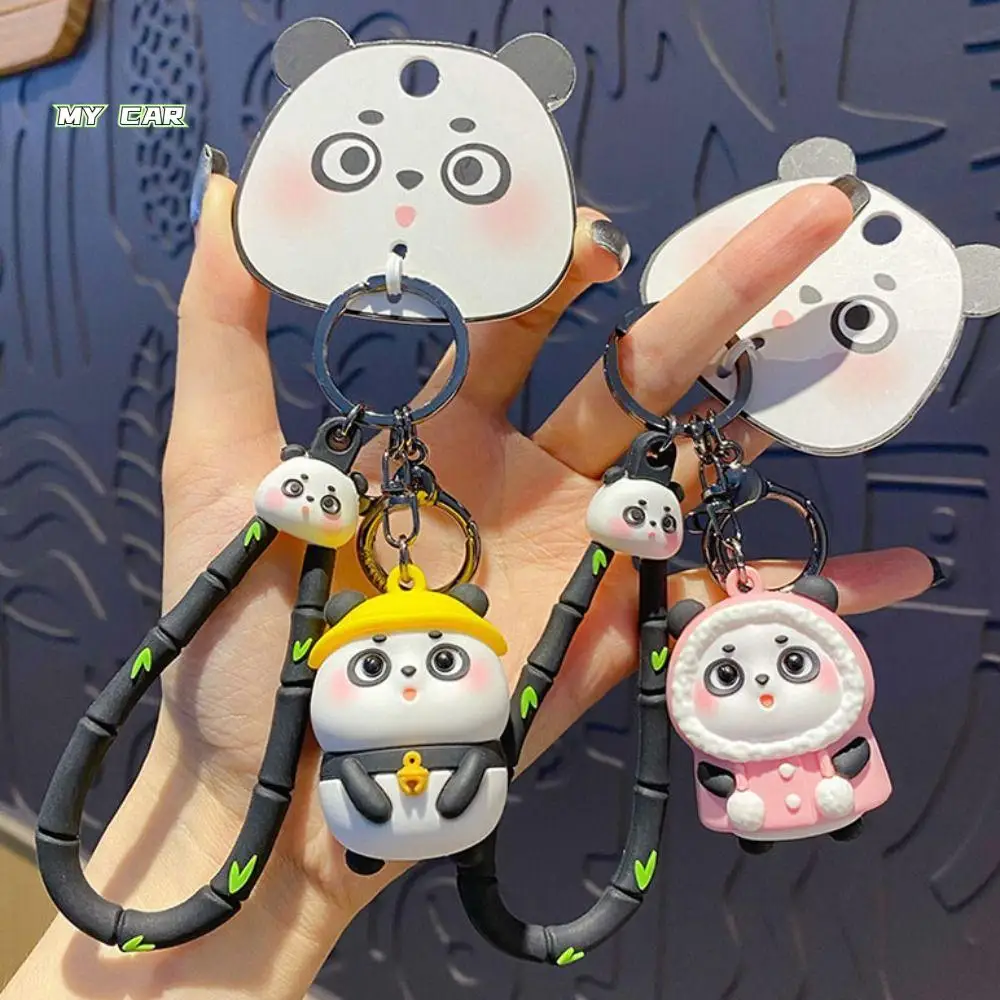 Creative Animal Panda Car Keychain Anime Cartoon Panda Doll Keyring PVC Kawaii Bag Pendent Gift
Creative Animal Panda Car Keychain Anime Cartoon Panda Doll Keyring PVC Kawaii Bag Pendent Gift