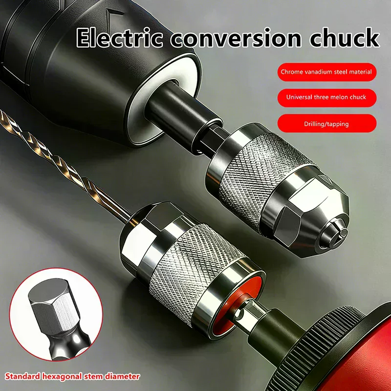 Hexagonal Handle Converter Quick Connect Screwdriver Chuck Electric Drill Grinding Accessory
Hexagonal Handle Converter Quick Connect Screwdriver Chuck Electric Drill Grinding Accessory