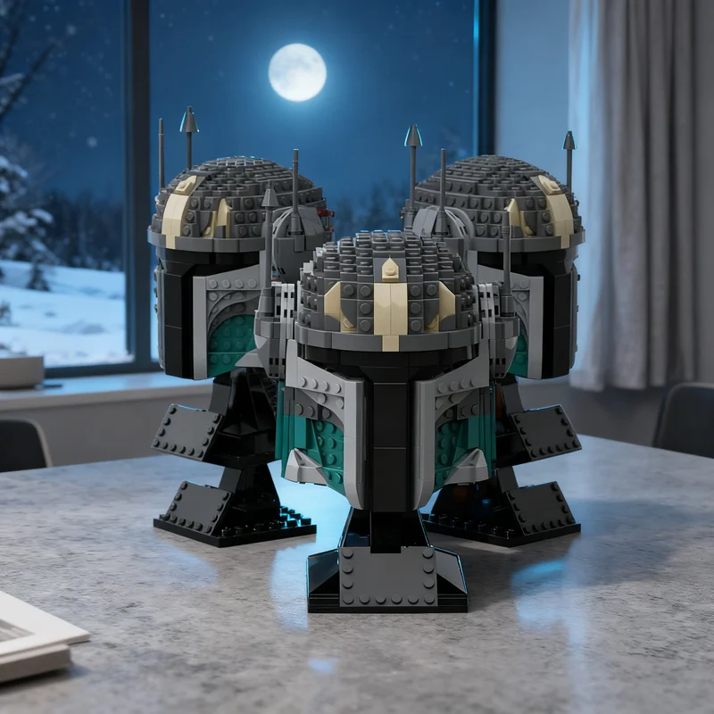 Конструктор MOC «Шлем Пред-Визлзы» из 629 деталей: модель для сборки, креативный подарок, коллекционный декор для детей и взрослых, премиум-класса, для рабочего стола
Конструктор MOC «Шлем Пред-Визлзы» из 629 деталей: модель для сборки, креативный подарок, коллекционный декор для детей и взрослых, премиум-класса, для рабочего стола