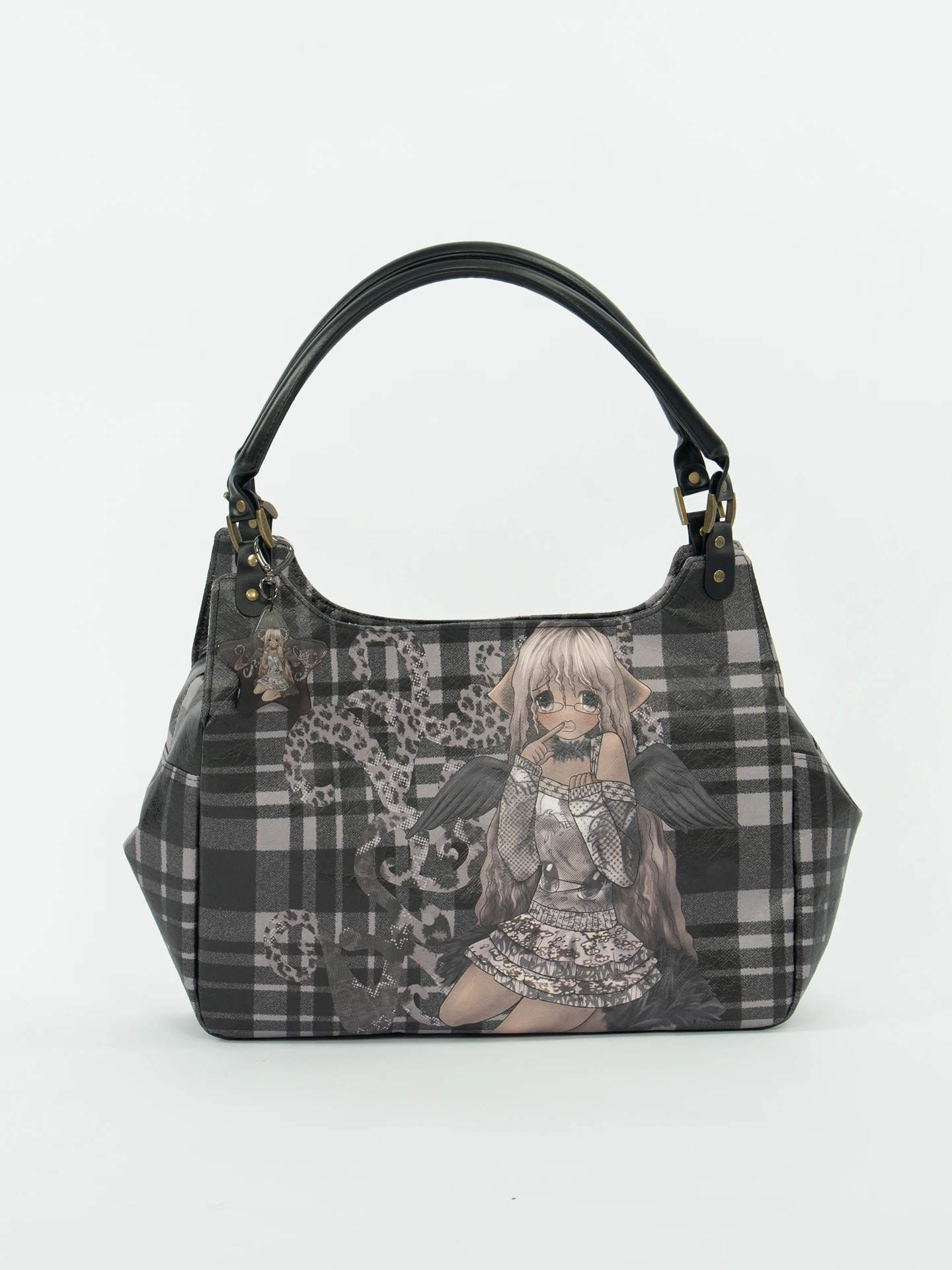 Легкая большая сумка Capaci 4REGN с внутренним принтом Dn, сумка для подмышек, повседневная сумка с мультяшным рисунком для молодежи
Легкая большая сумка Capaci 4REGN с внутренним принтом Dn, сумка для подмышек, повседневная сумка с мультяшным рисунком для молодежи