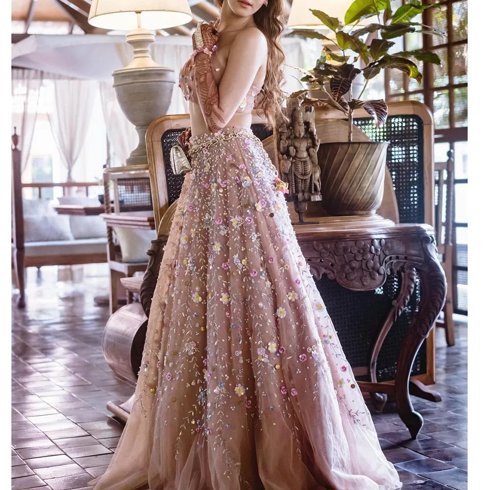 Evening Gowns for Women Girls Prom Dress Flower Pattern Appliques Tulle Sleeveless Sweetheart Elegant Formal Occasion 2024
Evening Gowns for Women Girls Prom Dress Flower Pattern Appliques Tulle Sleeveless Sweetheart Elegant Formal Occasion 2024