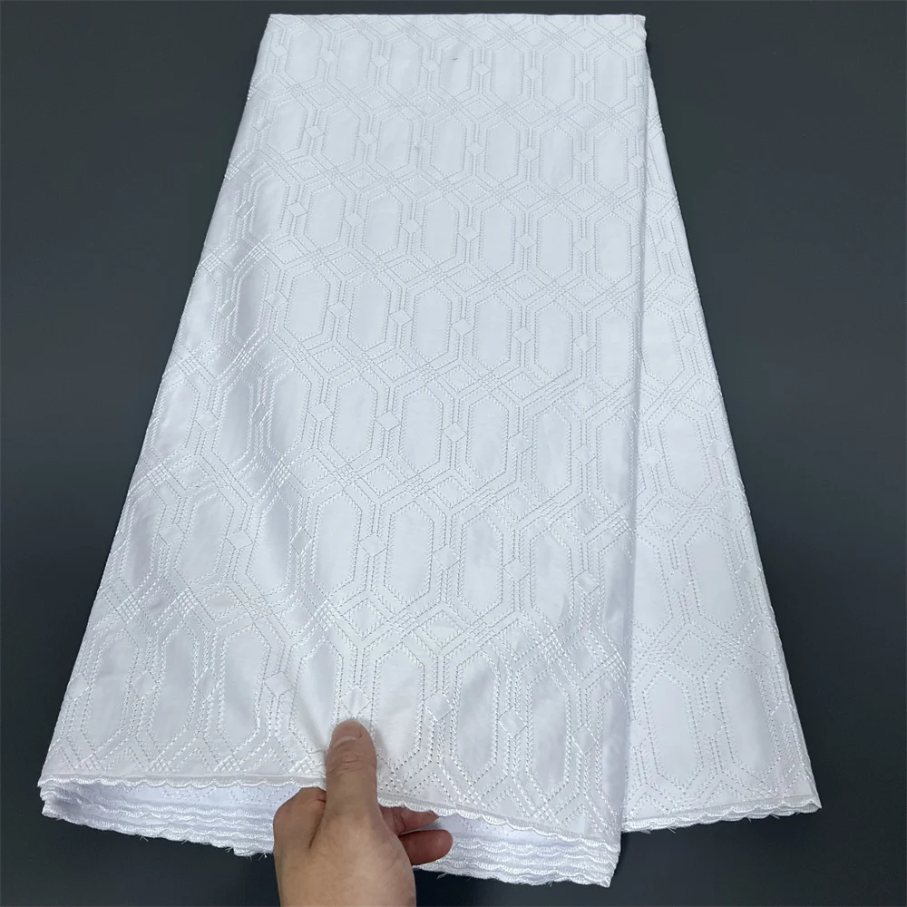 2025 African Nigerian Tulle Lace Fabric for Dress Sewing High Quality Damask Cotton Pure Embroidery Wedding Party hz1361 5Yard
2025 African Nigerian Tulle Lace Fabric for Dress Sewing High Quality Damask Cotton Pure Embroidery Wedding Party hz1361 5Yard