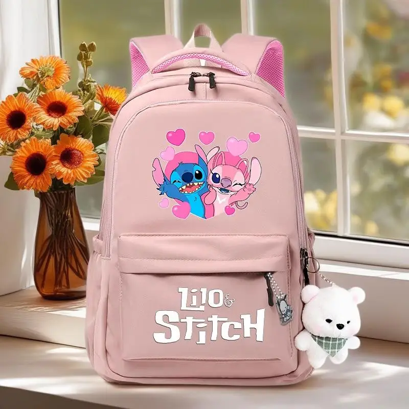 Lilo Stitch Pink High Capacity Waterproof College Backpack Trendy Women Laptop School Bags Boys Girls Cool Travel Book Bag
Lilo Stitch Pink High Capacity Waterproof College Backpack Trendy Women Laptop School Bags Boys Girls Cool Travel Book Bag
