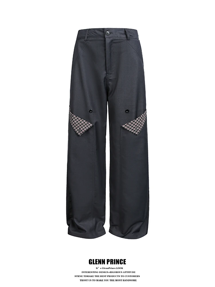 American Sle Men's Casual Long Pants Workwear Wide Leg Floor-Length Cheered ket Design Youth Faion Polyester Fiber
American Sle Men's Casual Long Pants Workwear Wide Leg Floor-Length Cheered ket Design Youth Faion Polyester Fiber