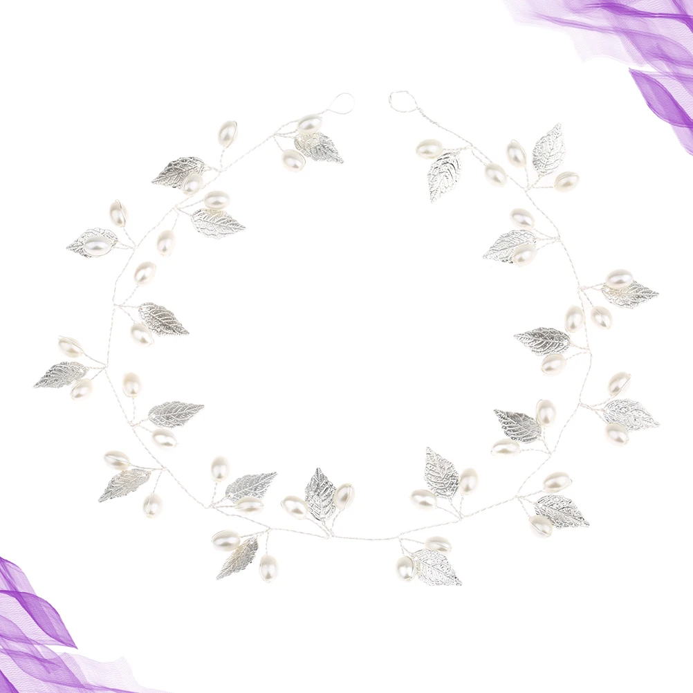 Pearl Hair Band Bridal Headpiece Alloy Wedding Headwear Elegant Hair Wreath Lightweight Party Photo Prop Accessory Silver
Pearl Hair Band Bridal Headpiece Alloy Wedding Headwear Elegant Hair Wreath Lightweight Party Photo Prop Accessory Silver