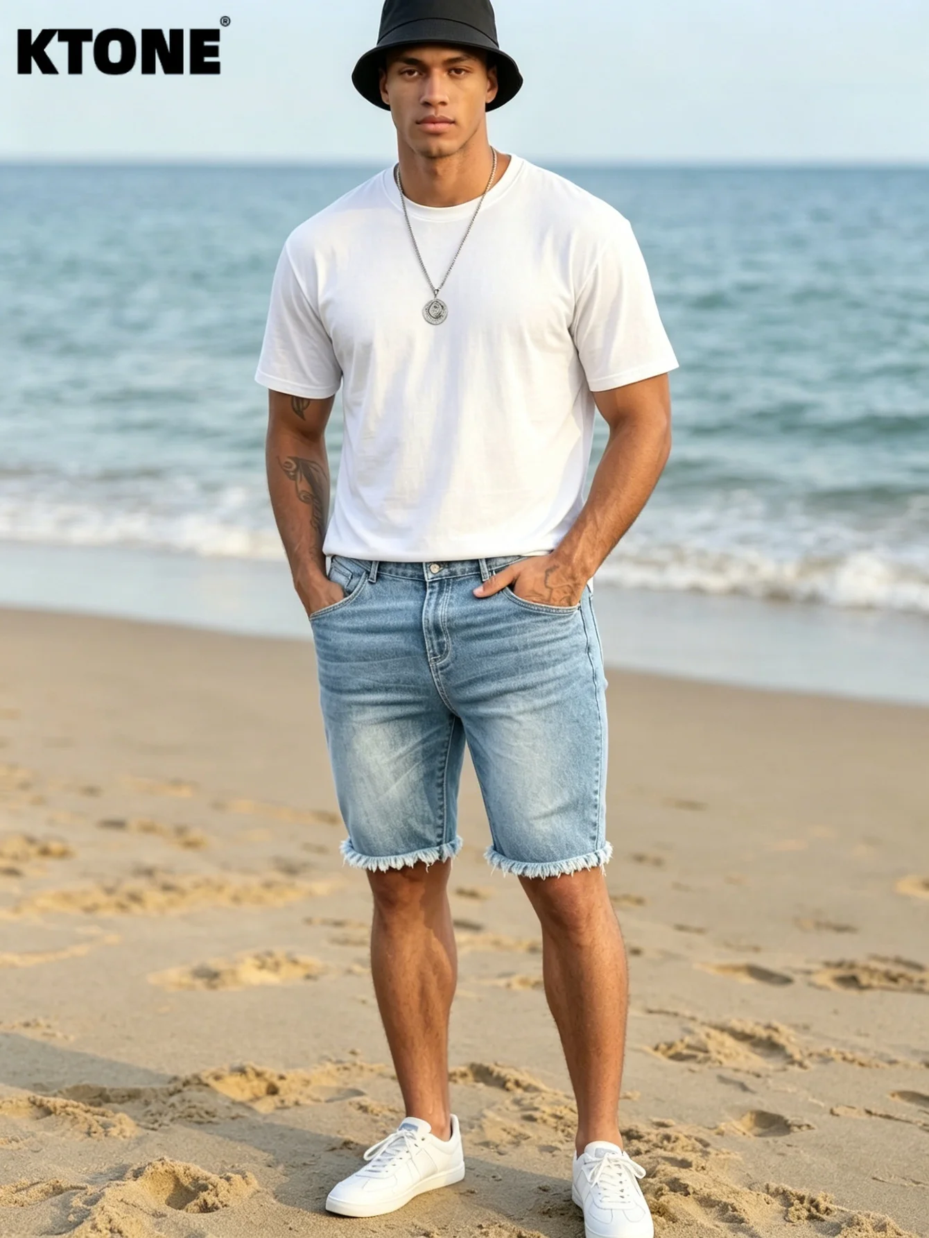 Classic Slim Denim Shorts for Men Plain Design Without Belts or Ornaments No accessories or belts included
Classic Slim Denim Shorts for Men Plain Design Without Belts or Ornaments No accessories or belts included