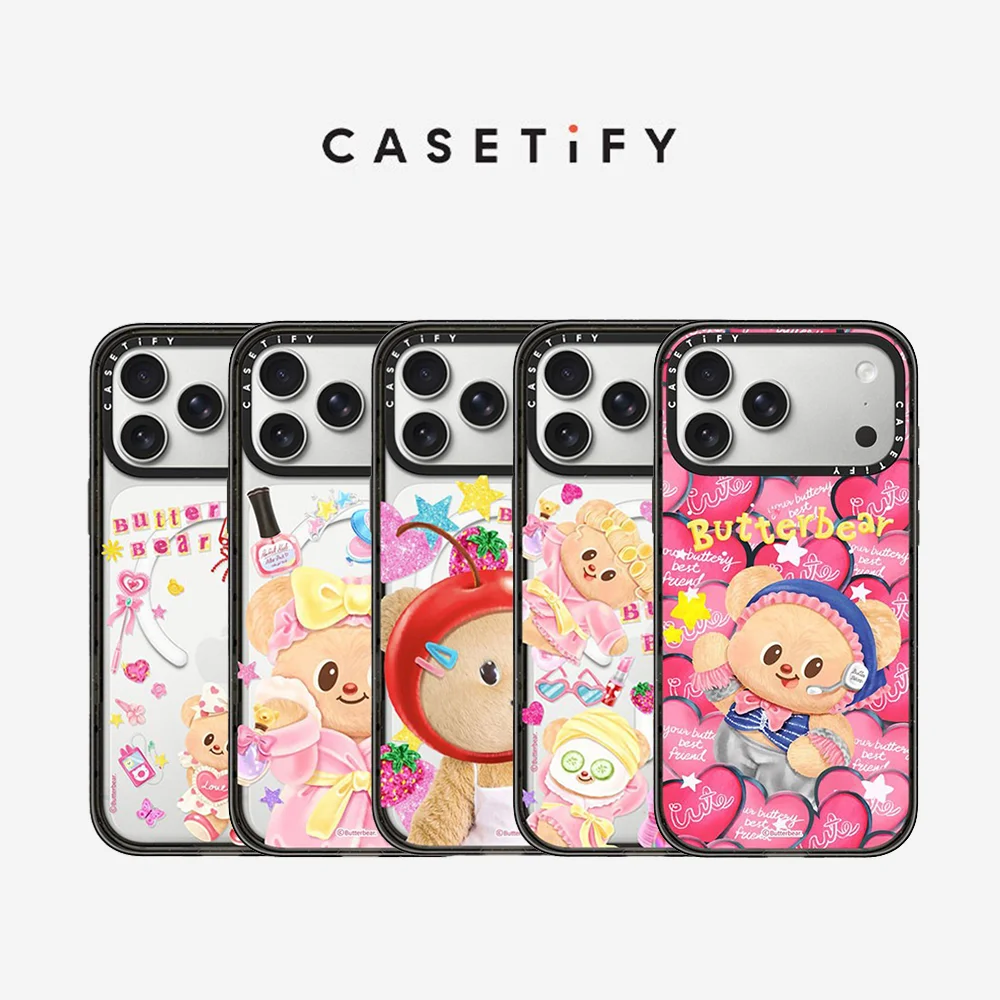 CASETiFY Butter Bear Series Magnetic Drop-proof Case for iPhone 13 14 15 16 17 Pro Max Air Plus Protect Cover
CASETiFY Butter Bear Series Magnetic Drop-proof Case for iPhone 13 14 15 16 17 Pro Max Air Plus Protect Cover