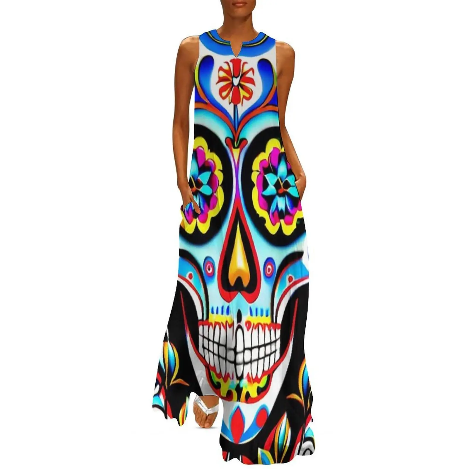 Sugar Skull Long Dress Dress vintage ladies dresses for women 2025 Bridesmaid dress woman Dance dresses
Sugar Skull Long Dress Dress vintage ladies dresses for women 2025 Bridesmaid dress woman Dance dresses