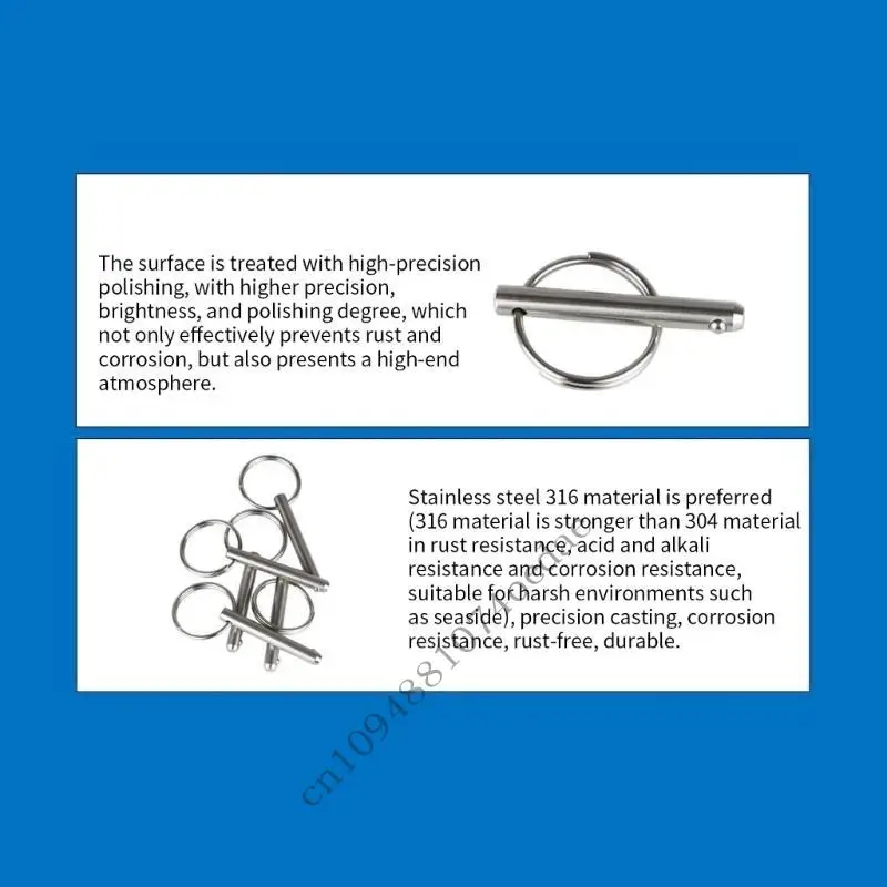 0xxc быстрое выпуск шариковой штифт для лодки на мотомеюме Bimini Top Deck High
0xxc быстрое выпуск шариковой штифт для лодки на мотомеюме Bimini Top Deck High