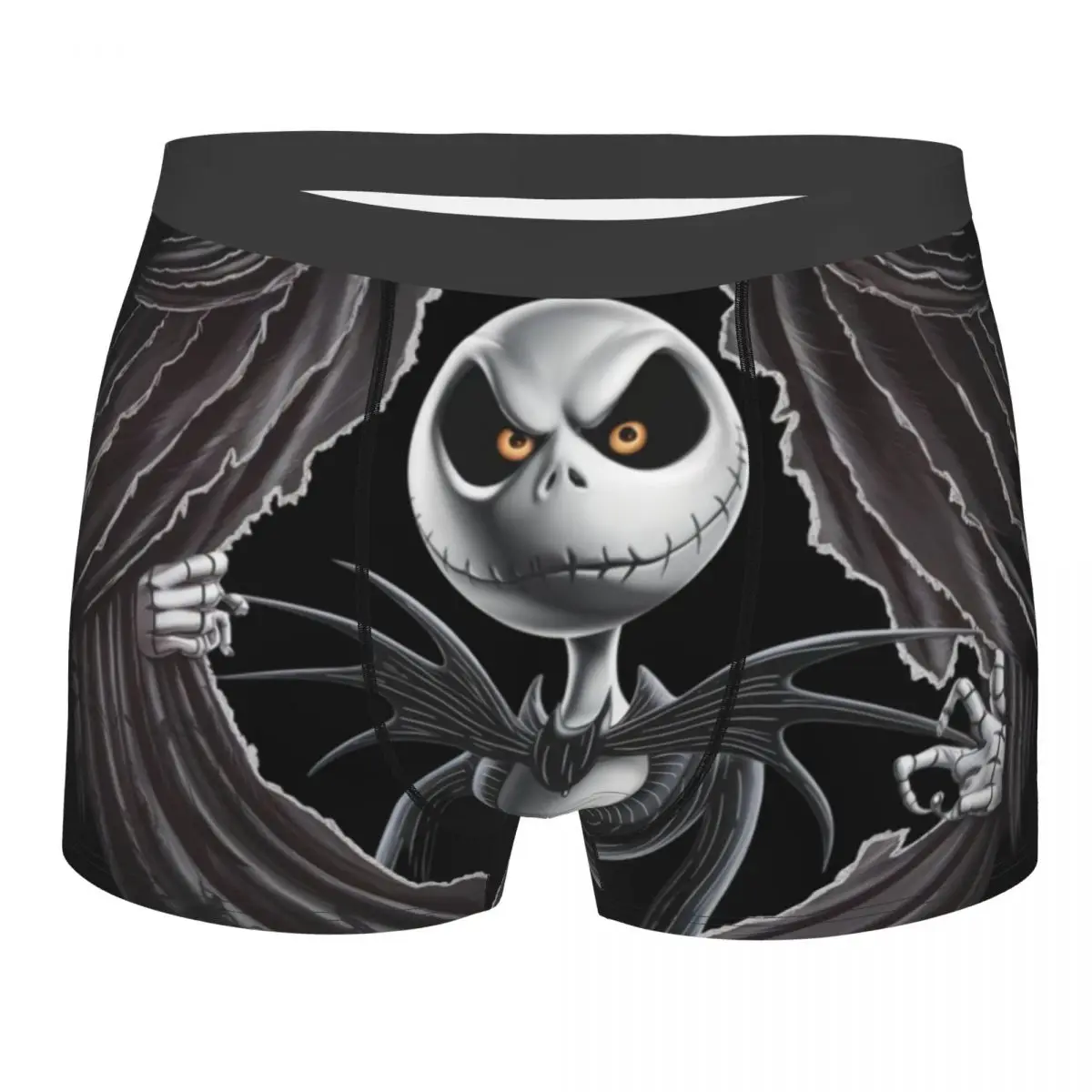 Custom Jack Skellington Underwear Men Breathbale Nightmare Before Christmas Boxer Briefs
Custom Jack Skellington Underwear Men Breathbale Nightmare Before Christmas Boxer Briefs