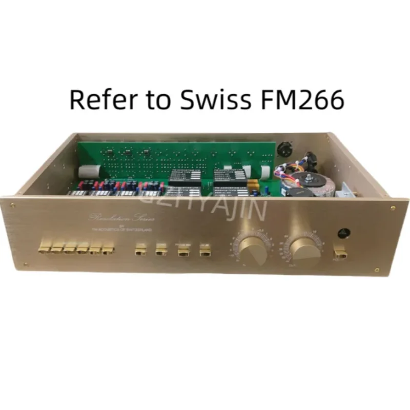 Reference Switzerland FM266MKII Circuit Class A Fully Balanced Hifi Preamplifier audio amplifier
Reference Switzerland FM266MKII Circuit Class A Fully Balanced Hifi Preamplifier audio amplifier