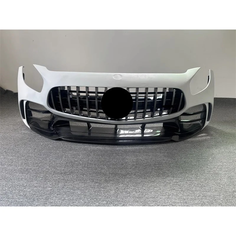 Half Carbon fiber Resin Front bumper for Mercedes Benz AMG GT 2015-2022 Modified GTR Grille front lip surround Car Accessories
Half Carbon fiber Resin Front bumper for Mercedes Benz AMG GT 2015-2022 Modified GTR Grille front lip surround Car Accessories