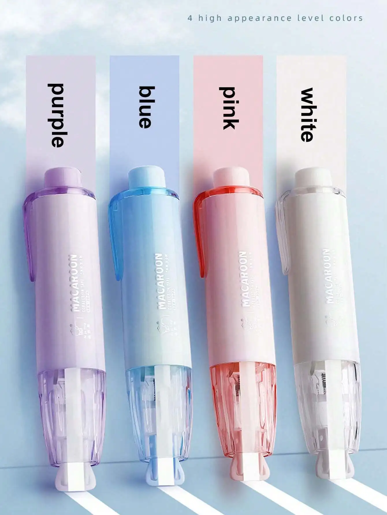 A Big-Capacity Refillable Correction Tape With Replacement Refills For School And Office Use
A Big-Capacity Refillable Correction Tape With Replacement Refills For School And Office Use