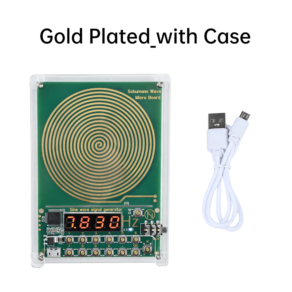 DC 5V 0.01Hz~100000 Adjustable Schumann Wave Generator Sine wave Generator Audio Resonator Micro USB interface
DC 5V 0.01Hz~100000 Adjustable Schumann Wave Generator Sine wave Generator Audio Resonator Micro USB interface