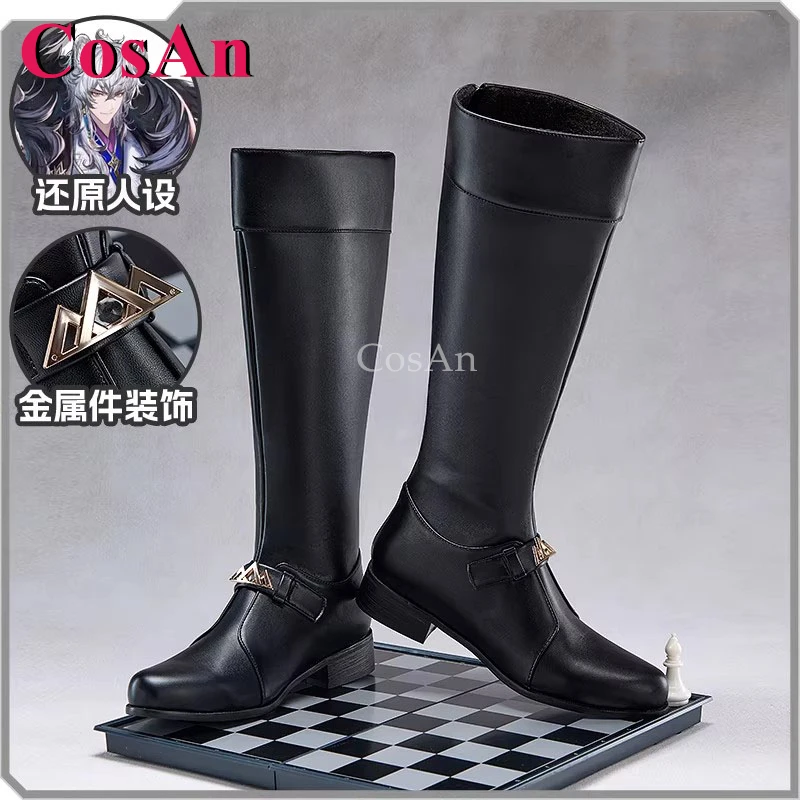 CosAn Game Arknights SilverAsh The Reignfrost Shoes Cosplay Universal Fashion Combat Shoes Men Halloween Party Role Play Used
CosAn Game Arknights SilverAsh The Reignfrost Shoes Cosplay Universal Fashion Combat Shoes Men Halloween Party Role Play Used