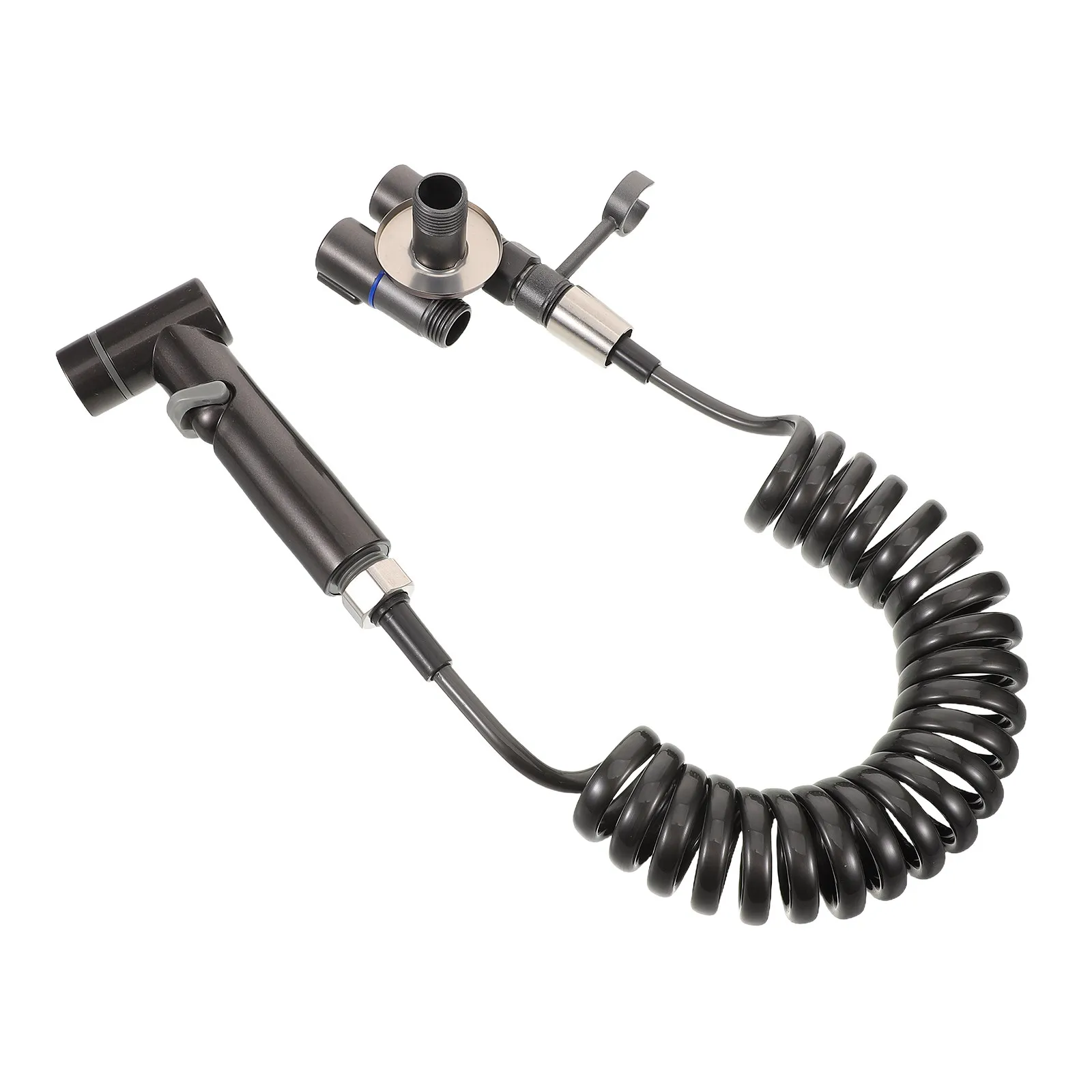 Handheld Bidet Sprayer Set Brass Dual Valve Adjustable Water Flow Temperature Ergonomic Handle Bathroom Toilet Sprayer
Handheld Bidet Sprayer Set Brass Dual Valve Adjustable Water Flow Temperature Ergonomic Handle Bathroom Toilet Sprayer