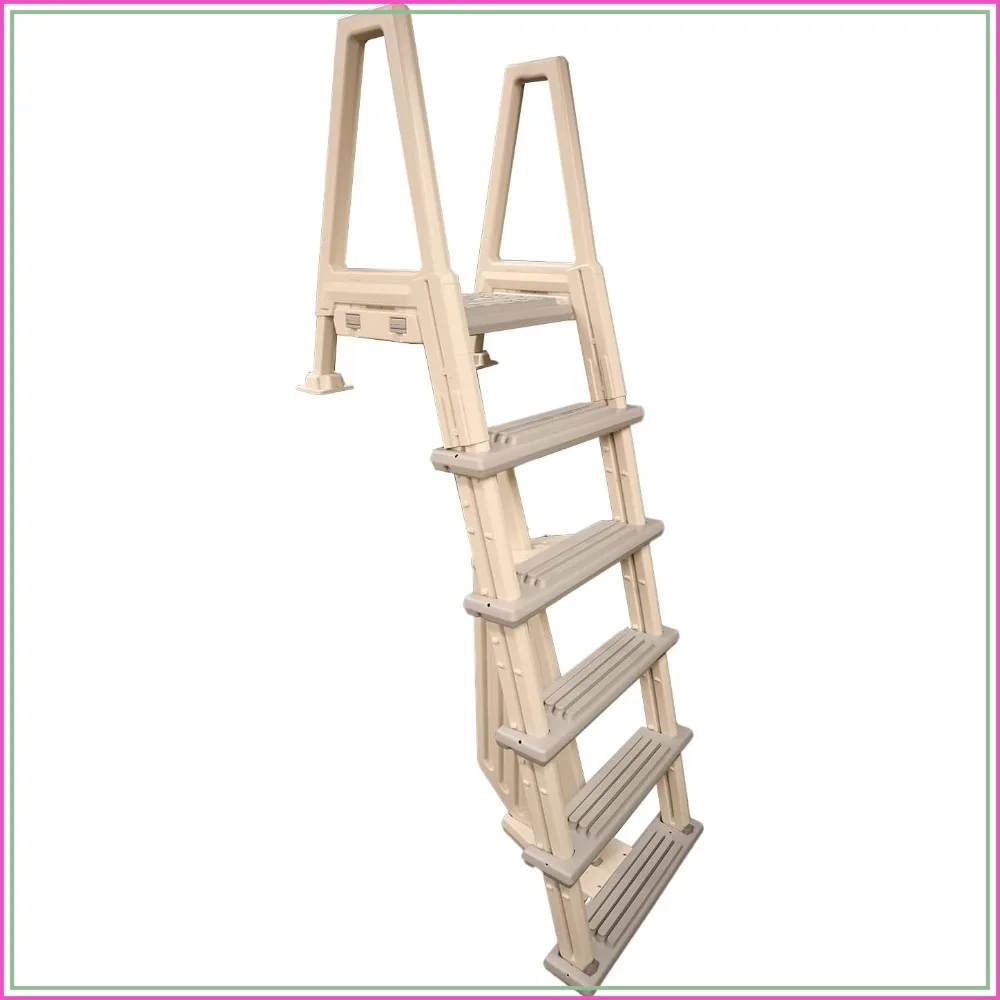 Heavy Duty Above Ground Pool Ladder for Decks, Adjustable 46-56in, 300lb Capacity
Heavy Duty Above Ground Pool Ladder for Decks, Adjustable 46-56in, 300lb Capacity