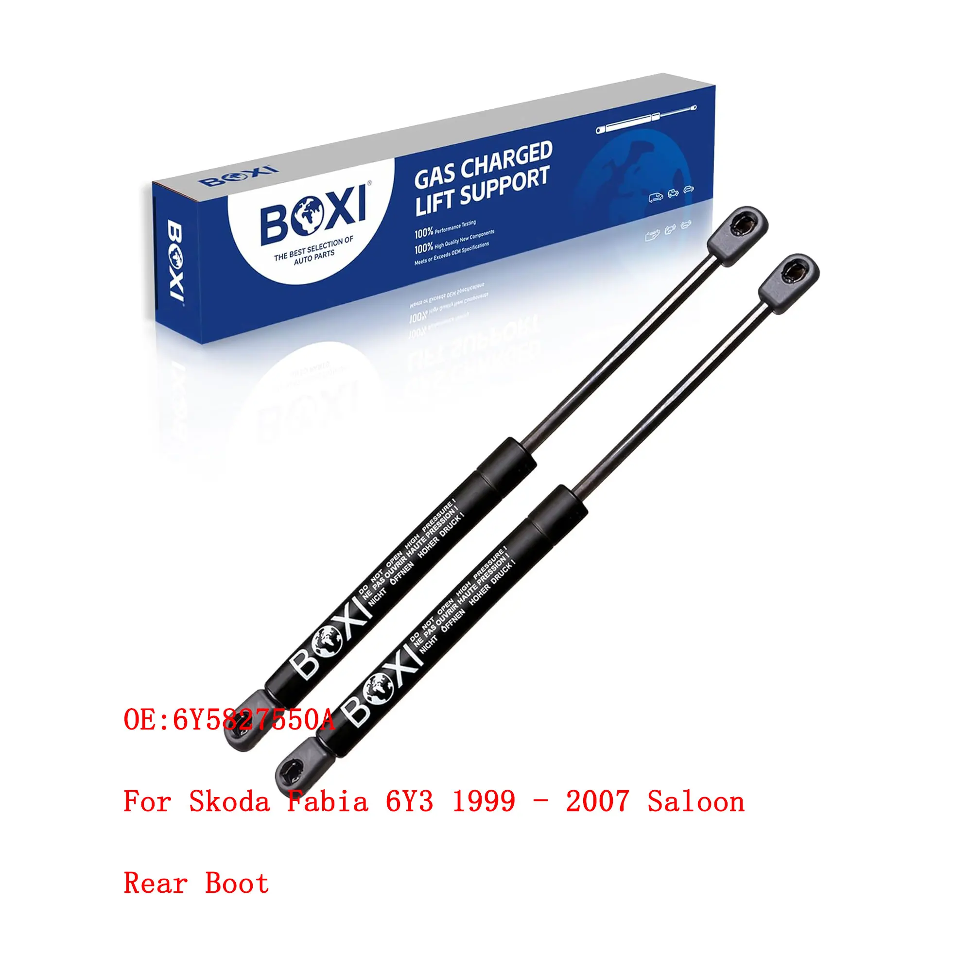 BOXI 2Pcs Rear Tailgate Boot Gas Spring Lift Support 6Y5827550A For Skoda Fabia 6Y3 1999 - 2007 Saloon Trunk Lifts Struts
BOXI 2Pcs Rear Tailgate Boot Gas Spring Lift Support 6Y5827550A For Skoda Fabia 6Y3 1999 - 2007 Saloon Trunk Lifts Struts