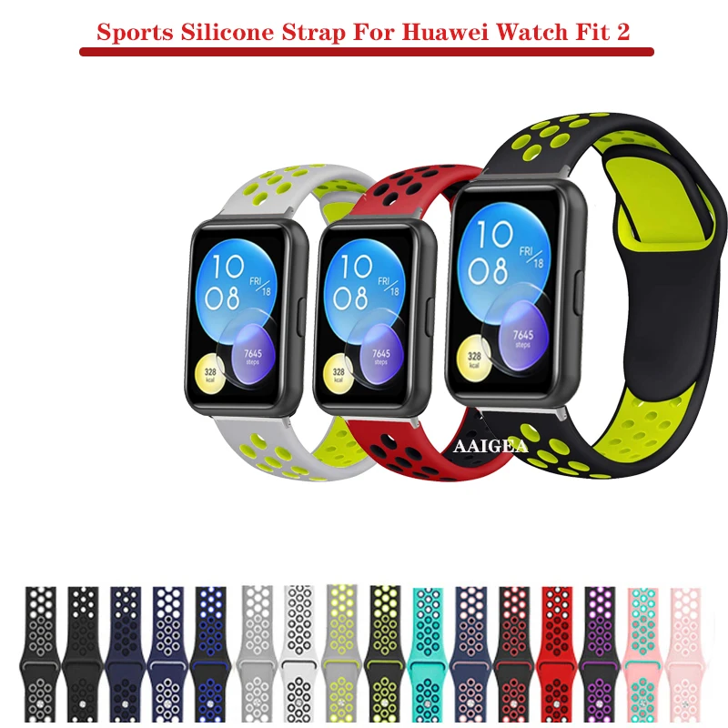 Sport Silicone Strap Band Bracelet Accessories for Huawei Watch Fit 2 / Fit / Fit New
Sport Silicone Strap Band Bracelet Accessories for Huawei Watch Fit 2 / Fit / Fit New
