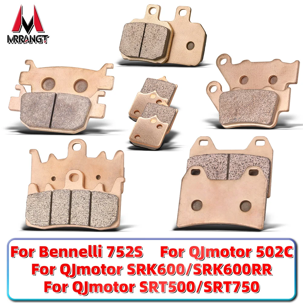 MRRANGT Motorcycle Brake Pads Front Rear Set For Benelli 752S For QJmotor SRK600 SRK600RR 502C SRT500 SRT750 Metal Sintered
MRRANGT Motorcycle Brake Pads Front Rear Set For Benelli 752S For QJmotor SRK600 SRK600RR 502C SRT500 SRT750 Metal Sintered