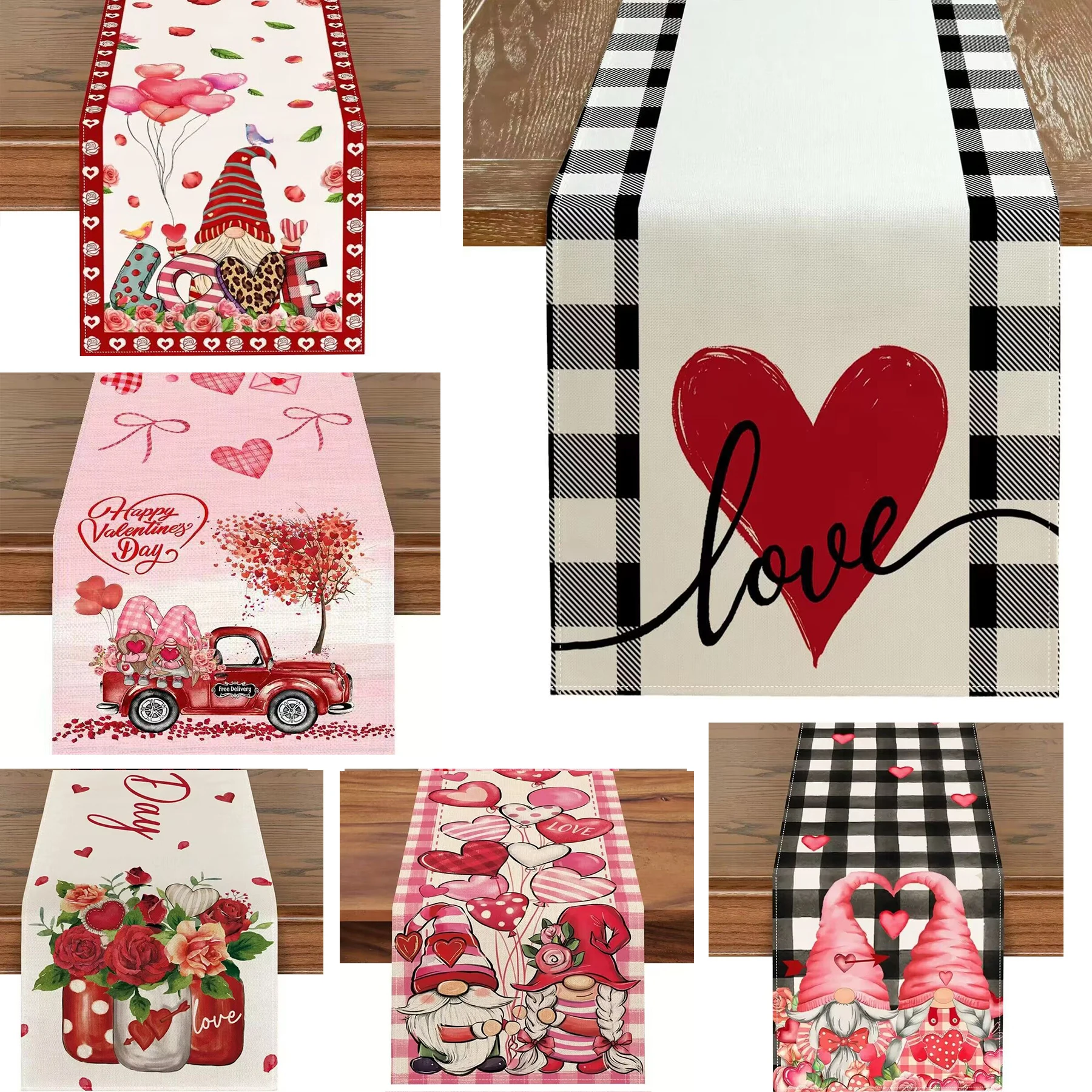 Buffalo Plaid Heart Love Table Runner Burlap Gnome Wedding Party Decor Tablemat Placemat Table Decoration 2024 For Dining Home
Buffalo Plaid Heart Love Table Runner Burlap Gnome Wedding Party Decor Tablemat Placemat Table Decoration 2024 For Dining Home