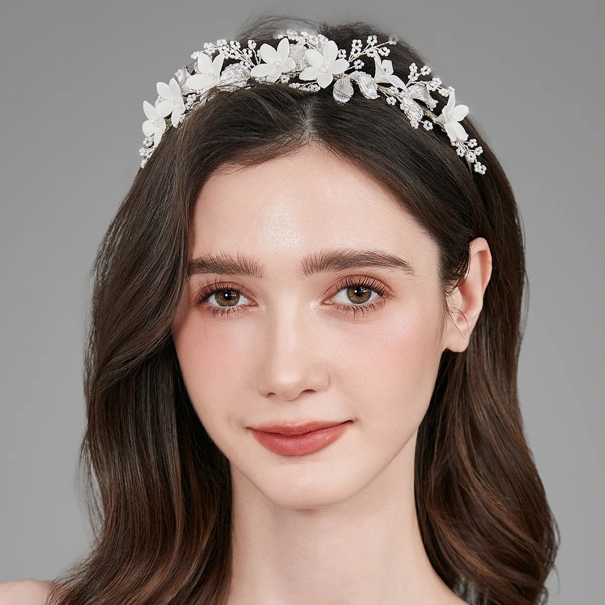 Clay Flower Pearls Bridal Tiara Hair Crown Handmade Wedding Women Hairband Accessories Girls Headpiece
Clay Flower Pearls Bridal Tiara Hair Crown Handmade Wedding Women Hairband Accessories Girls Headpiece