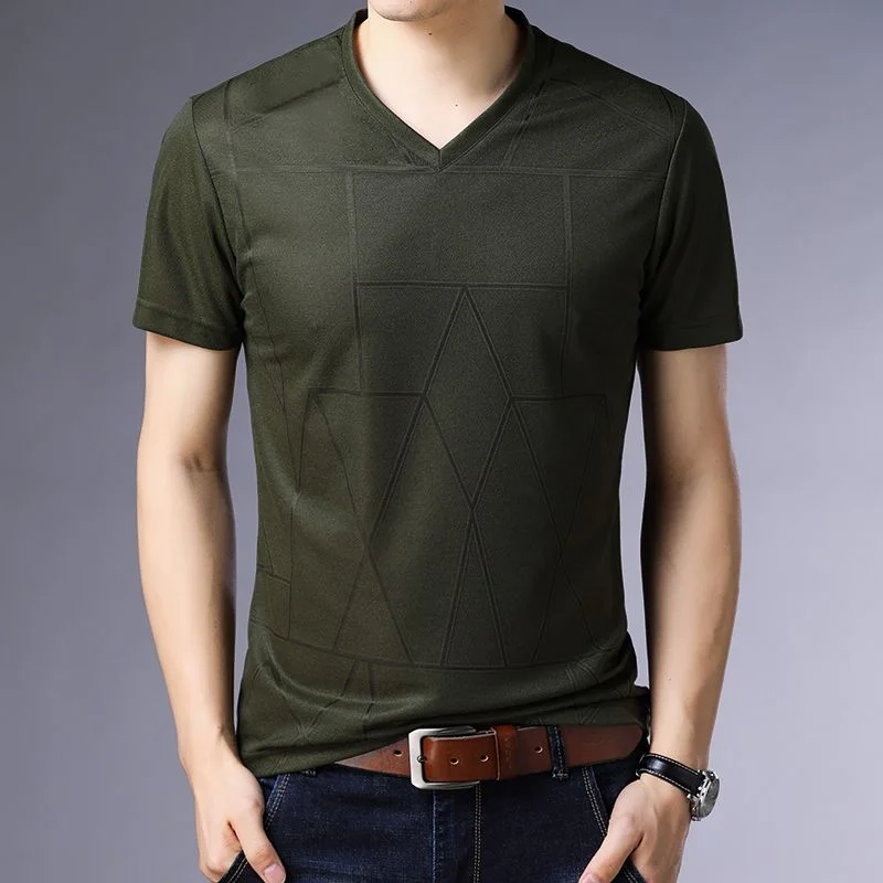 Fashion V-Neck Short Sleeve Solid Color Korean T-Shirts Men's Clothing Summer New Loose All-match Tops Casual Tee Shirts
Fashion V-Neck Short Sleeve Solid Color Korean T-Shirts Men's Clothing Summer New Loose All-match Tops Casual Tee Shirts