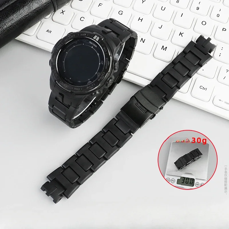 Легкий матовый ремешок для часов с выпуклым интерфейсом для серии Casio Prw6000/6100/3000/3100, модифицированные пластиковые стальные аксессуары
Легкий матовый ремешок для часов с выпуклым интерфейсом для серии Casio Prw6000/6100/3000/3100, модифицированные пластиковые стальные аксессуары