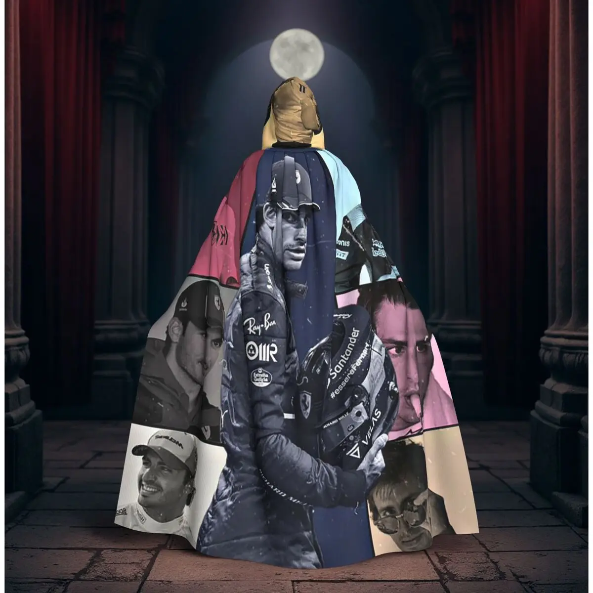 Carlos Sainz Eras Tour 2025 Long Hooded Cloak Witch Medieval Costume Cosplay Cape HalloweenCoat Adult Unisex
Carlos Sainz Eras Tour 2025 Long Hooded Cloak Witch Medieval Costume Cosplay Cape HalloweenCoat Adult Unisex