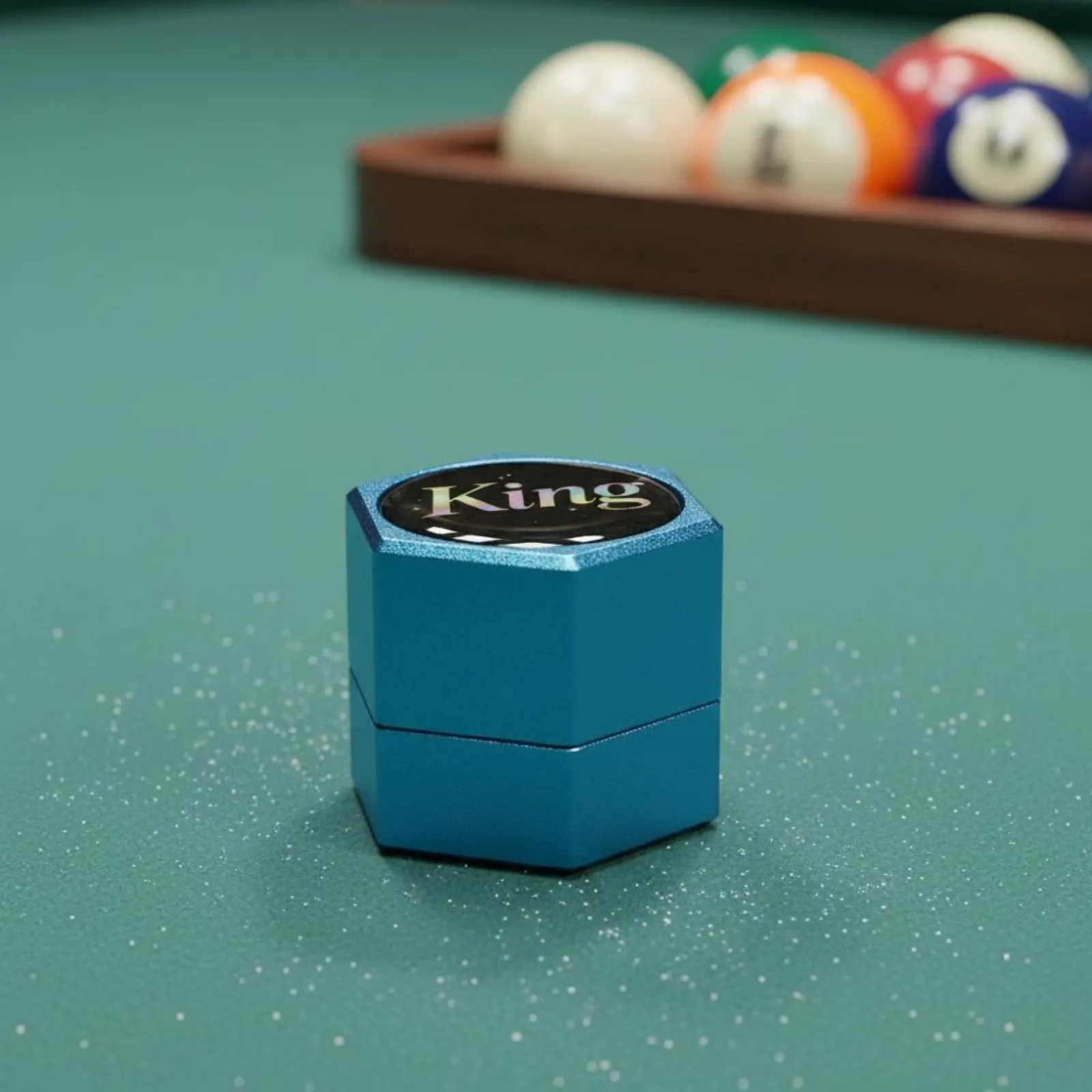 Hexagonal Billiard Chalk Container Corrosion-Resistant Metal Pool Chalk Holder for Game Room
Hexagonal Billiard Chalk Container Corrosion-Resistant Metal Pool Chalk Holder for Game Room