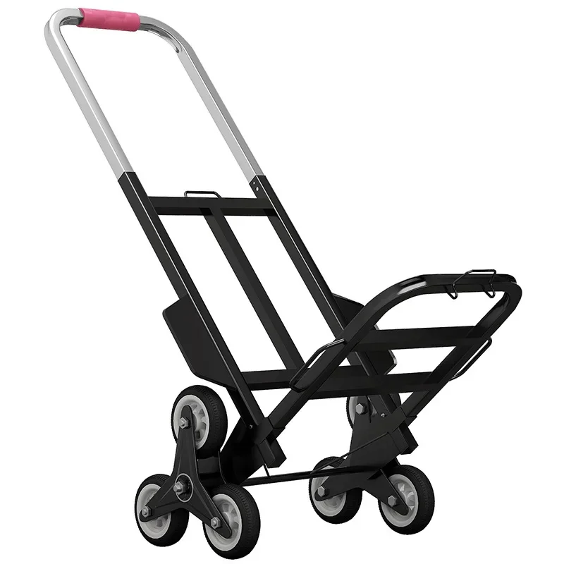 Folding Cart Hand Pulling Car Household Grocery Shopping Rod Goods Upstairs Carry Climbing Stairs Load Trailer
Folding Cart Hand Pulling Car Household Grocery Shopping Rod Goods Upstairs Carry Climbing Stairs Load Trailer