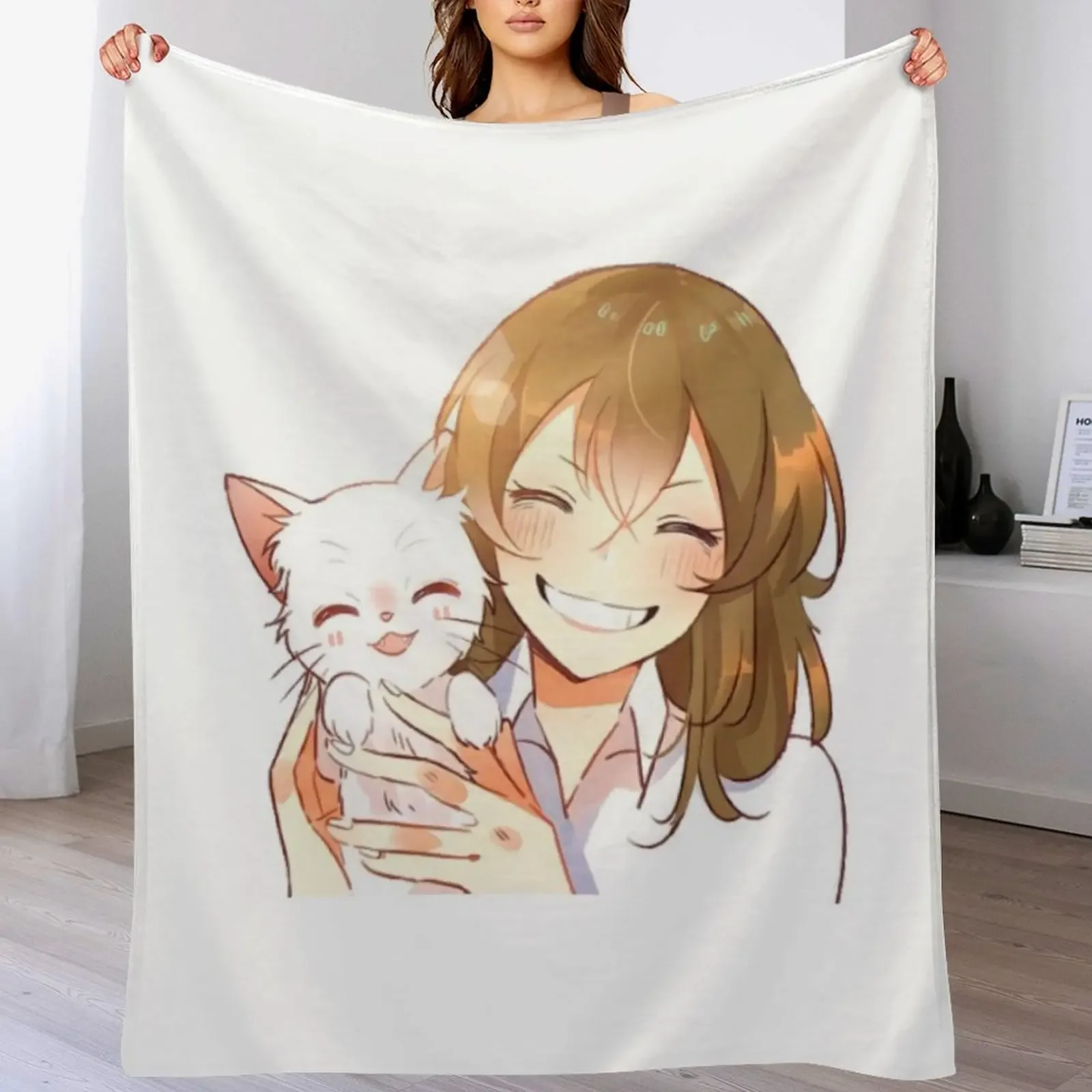 A whisker away - smiling Sasaki & Taro Throw Blanket Travel Size Cozy Blanket for Plane Train
A whisker away - smiling Sasaki & Taro Throw Blanket Travel Size Cozy Blanket for Plane Train