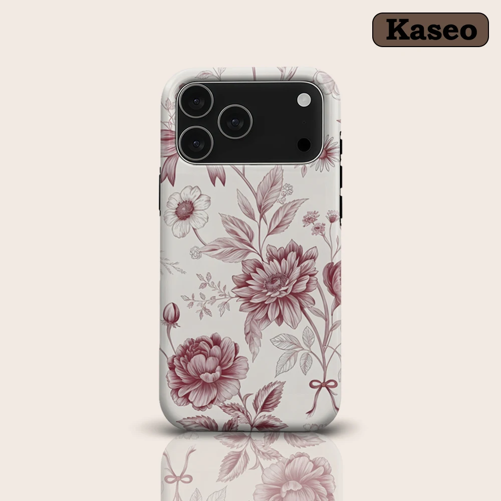 KASEO Matte Bumper for Magsafe Case for IPhone 17 16 15 14 Plus 13 Pro Max Shockproof Hard PC Sepia Floral Bows Cover
KASEO Matte Bumper for Magsafe Case for IPhone 17 16 15 14 Plus 13 Pro Max Shockproof Hard PC Sepia Floral Bows Cover