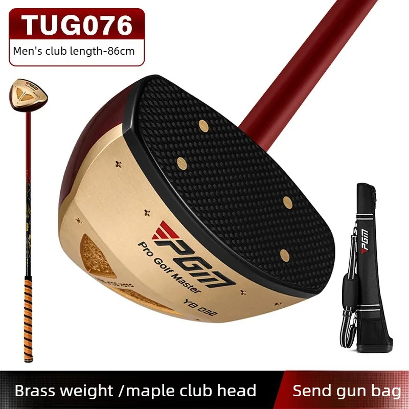 Клюшка для гольфа Park Golf Club Single Male Ladies Putter Maple Log Head с низким центром тяжести, в сумке-чехле
Клюшка для гольфа Park Golf Club Single Male Ladies Putter Maple Log Head с низким центром тяжести, в сумке-чехле