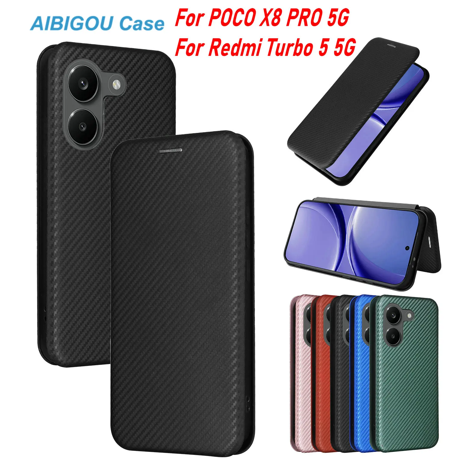 POCO X8 PRO 5G X8PRO Luxury Carbon Fiber Skin Leather Case Book Flip Magnet Full Cover For Xiaomi Redmi Turbo 5 5G Phone Bags
POCO X8 PRO 5G X8PRO Luxury Carbon Fiber Skin Leather Case Book Flip Magnet Full Cover For Xiaomi Redmi Turbo 5 5G Phone Bags