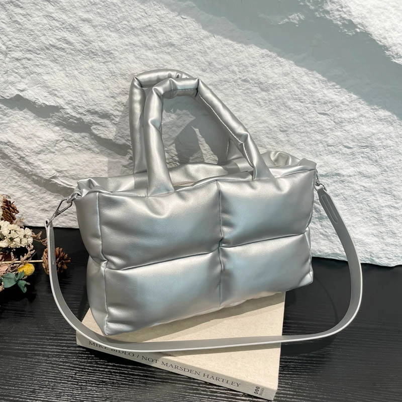 Designer Brands Padded Women Handbags Down Cotton Shoulder Crossbody Bags Luxury Pu Leather Messenger Bag 2025 Winter Sac A Main
Designer Brands Padded Women Handbags Down Cotton Shoulder Crossbody Bags Luxury Pu Leather Messenger Bag 2025 Winter Sac A Main
