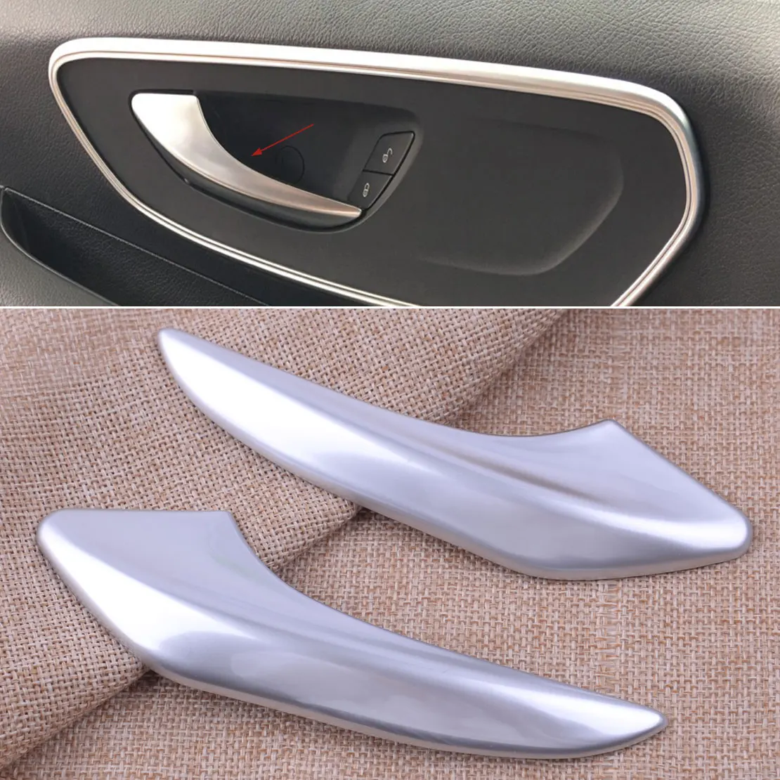 Chrome ABS Car Interior Front Door Handle Doorknob Decor Trim fit for Mercedes-Benz Vito W447 2014 2015 2016 2017 2018 2019
Chrome ABS Car Interior Front Door Handle Doorknob Decor Trim fit for Mercedes-Benz Vito W447 2014 2015 2016 2017 2018 2019