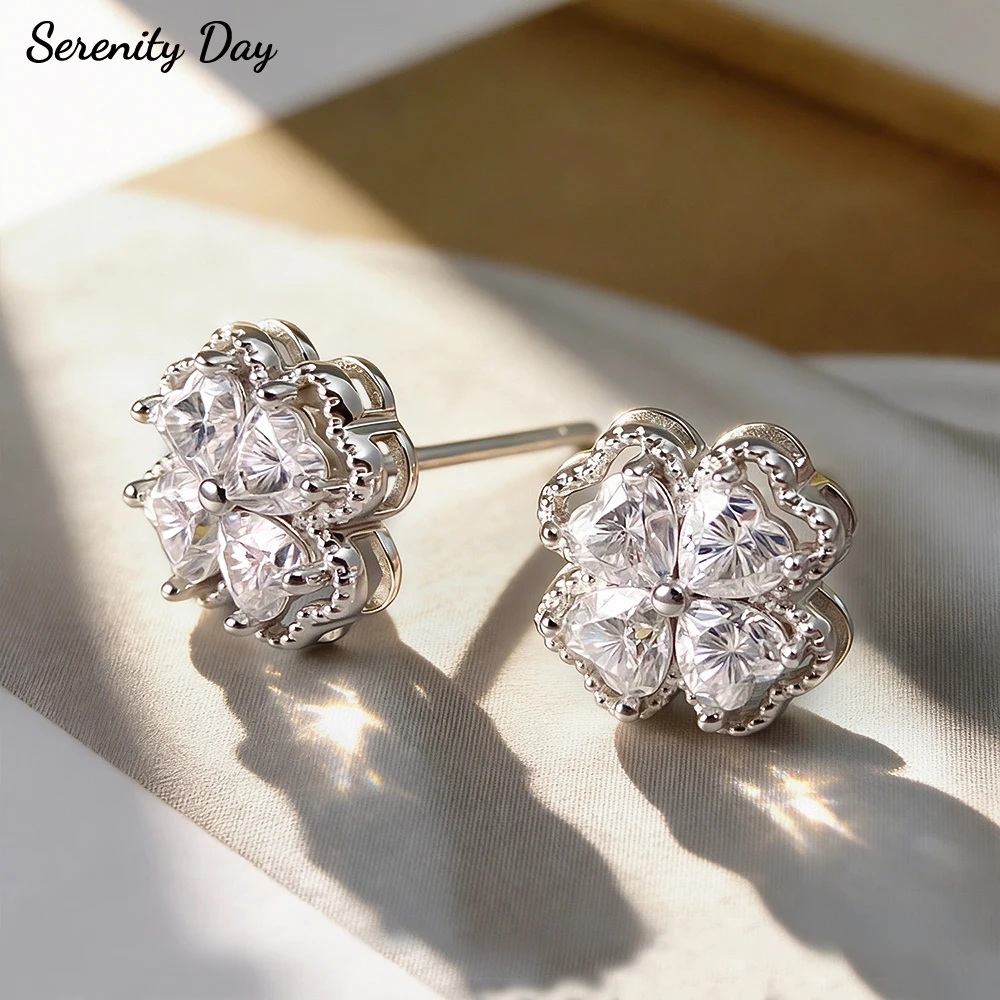 Serenity 3mm Heart Cut Moissanite Earrings for Women S925 Sterling Silver D Color Flower Shape Stud Earrings Party Gift Jewelry
Serenity 3mm Heart Cut Moissanite Earrings for Women S925 Sterling Silver D Color Flower Shape Stud Earrings Party Gift Jewelry