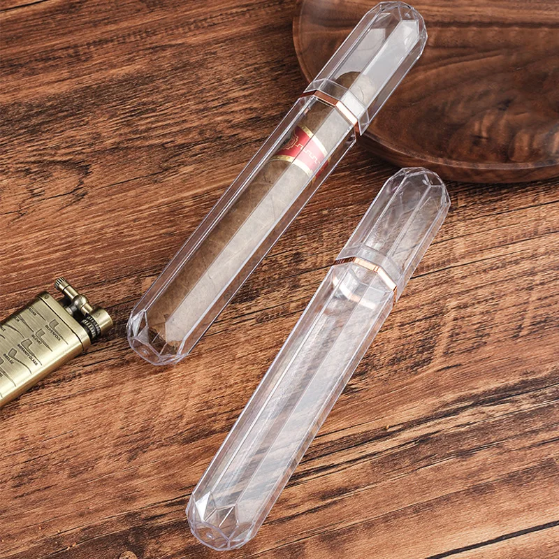 New Portable Cigar Tube, Acrylic Transparent Personalized Travel Cigar Case, Protective Cigars Humidor, Cigarette Accessories
New Portable Cigar Tube, Acrylic Transparent Personalized Travel Cigar Case, Protective Cigars Humidor, Cigarette Accessories
