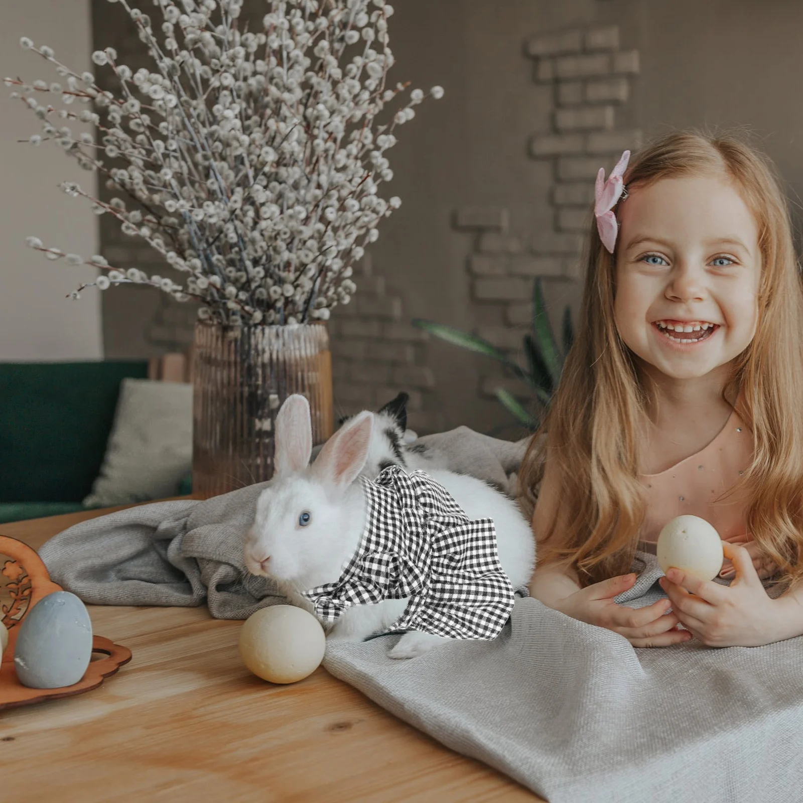 1 set Rabbit Dress With Leash Lovely Pet Bunny Clothes For Small Rabbit Durable Costume For Outdoor Party Photography Sturdy
1 set Rabbit Dress With Leash Lovely Pet Bunny Clothes For Small Rabbit Durable Costume For Outdoor Party Photography Sturdy