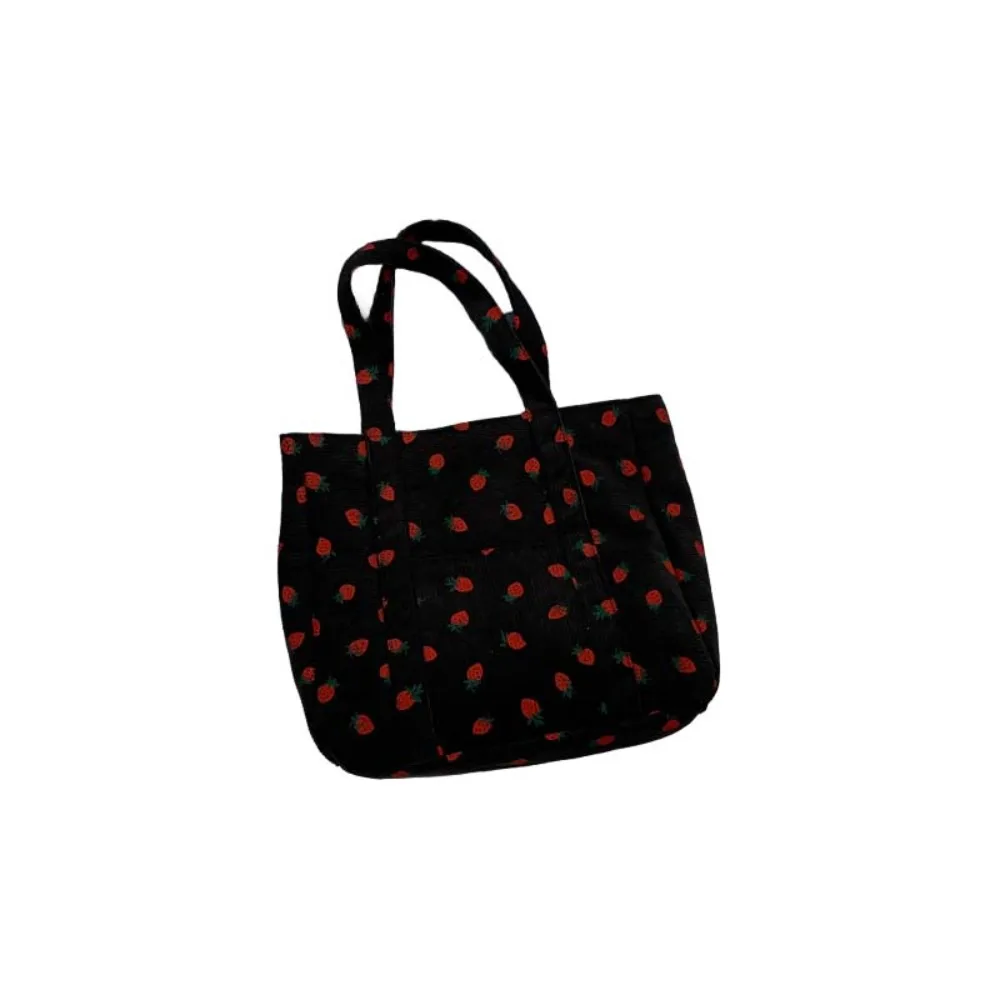 Strawberry Fruit Strawberry Tote Bag Fashion Large Capacity Fruit Shoulder Bag Cloth Korean Style Fruit Handbag Streetwear
Strawberry Fruit Strawberry Tote Bag Fashion Large Capacity Fruit Shoulder Bag Cloth Korean Style Fruit Handbag Streetwear