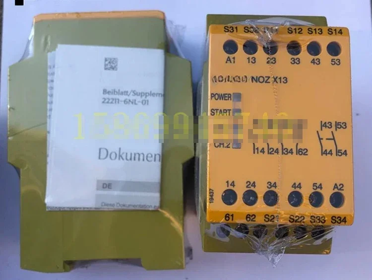 Pilz PILZ PNOZ X13 774549 24VDC Safety Relay
Pilz PILZ PNOZ X13 774549 24VDC Safety Relay