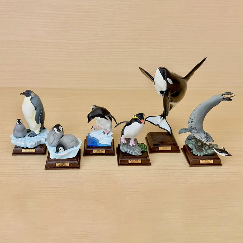 Оригинальный сувенир Ikimon: Антарктический пингвин, специальное издание, в форме спирального яйца, ручной работы, фигурка пингвина, акула-убийца, украшение для игры в воде, подарок
Оригинальный сувенир Ikimon: Антарктический пингвин, специальное издание, в форме спирального яйца, ручной работы, фигурка пингвина, акула-убийца, украшение для игры в воде, подарок