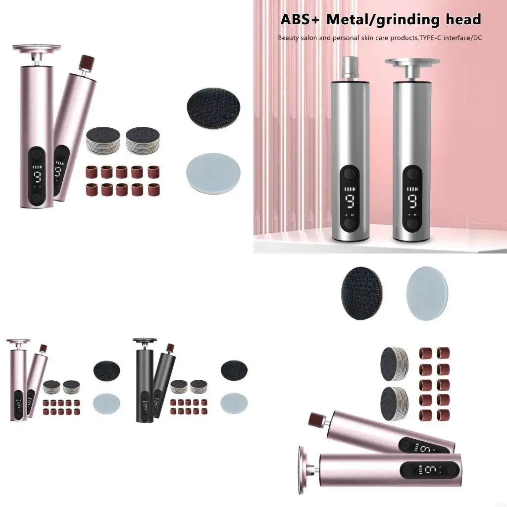9 Adjustable Speed Electronic Callus Device With Polishing Pads
9 Adjustable Speed Electronic Callus Device With Polishing Pads