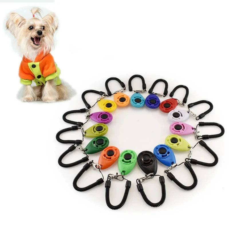 Pet Cat Dog Training Clicker Plastic New Dog Click Trainer Portable Auxiliary Adjustable Wristband Sound Key Chain Pet Supplies
Pet Cat Dog Training Clicker Plastic New Dog Click Trainer Portable Auxiliary Adjustable Wristband Sound Key Chain Pet Supplies