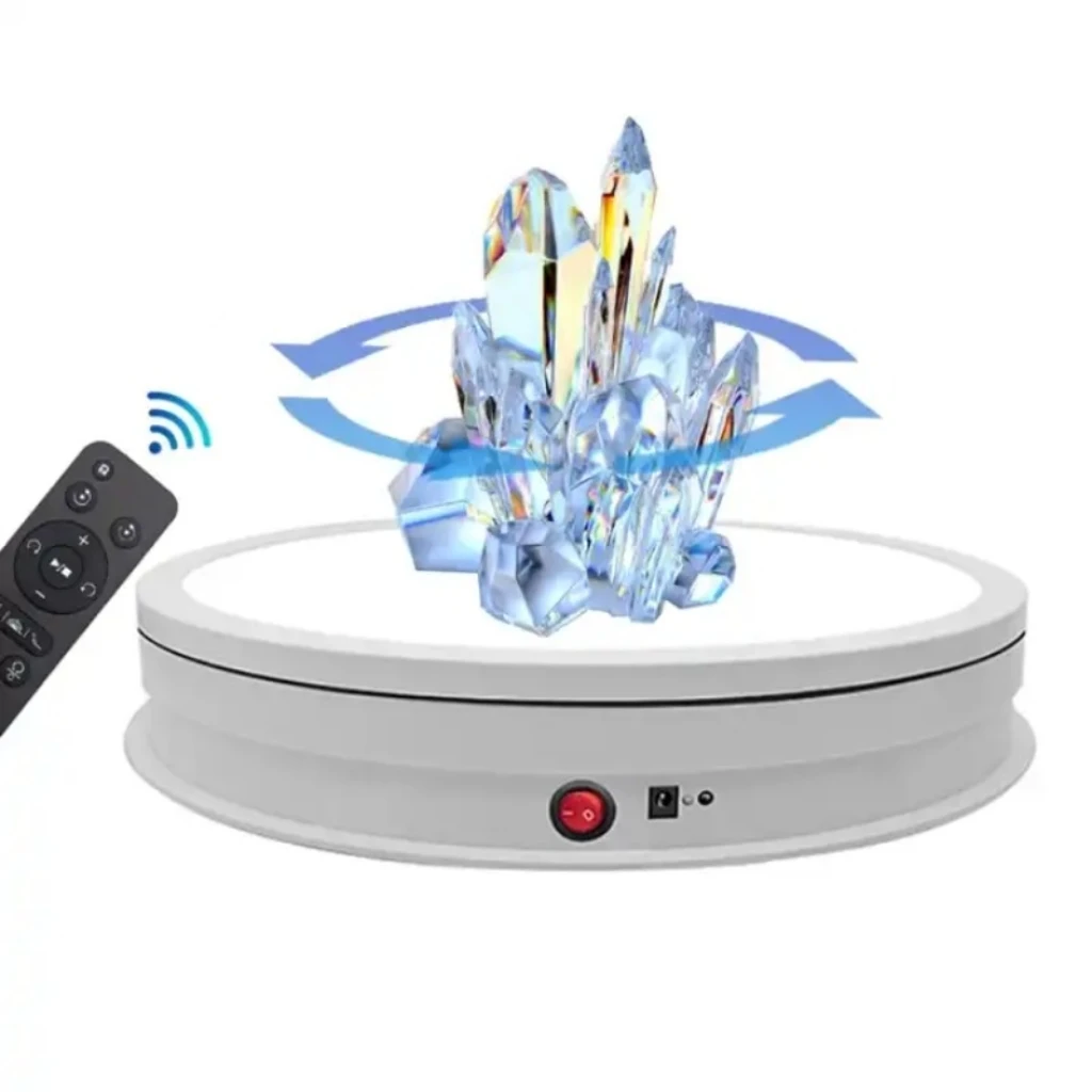 New 42cm LED Light Electric Rotating Display Stand Turntable Electric Photography Turntable 360 Rotating Display Stand 50KG Load
New 42cm LED Light Electric Rotating Display Stand Turntable Electric Photography Turntable 360 Rotating Display Stand 50KG Load