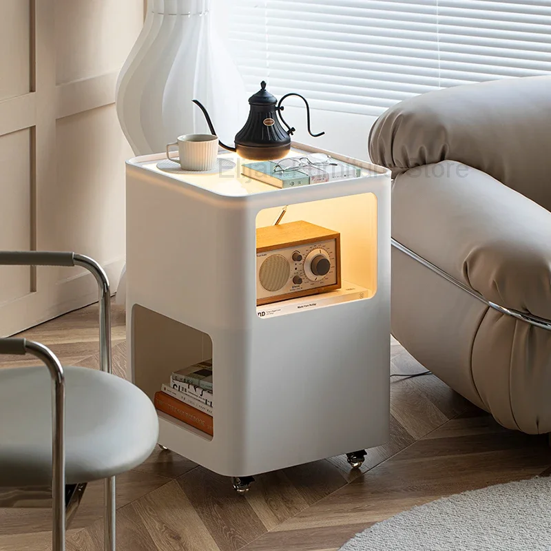 Multifunctional Small Night Tables Nordic Modern Luxury Led Bedside Table Smart Narrow Mesita Noche Bedroom Furniture GXR45XP
Multifunctional Small Night Tables Nordic Modern Luxury Led Bedside Table Smart Narrow Mesita Noche Bedroom Furniture GXR45XP